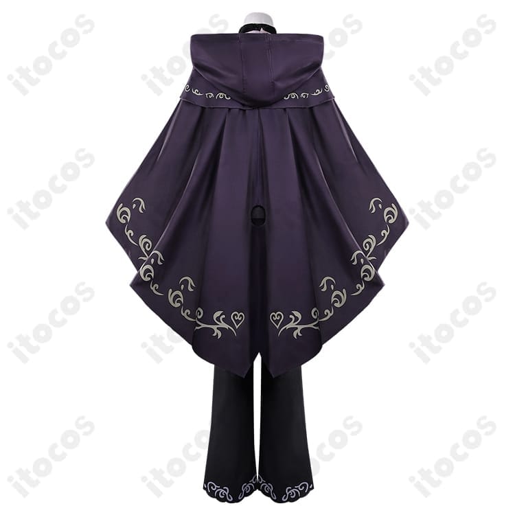 東雲絵名 ハーミット・サーチャー衣装 薄手で快適、撮影映えのダークトーン｜シーキング・クローク - 3枚目の画像