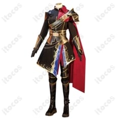 プロジェクトセカイ 青柳冬弥 シュヴァリエ・ノワール 高再現コスプレ衣装｜軽快な着用感でイベント・撮影に最適 - 2枚目の画像（サムネイル）