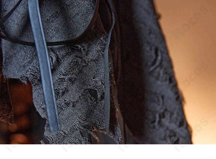 ペルソナ5X 鹿野苺 スカート装飾構造｜レイヤーとボリュームで美ラインを再現