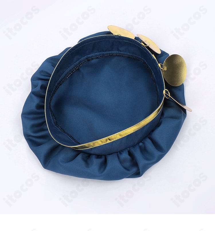 帽子の内部構造。裏側の縫製と芯地で形状をしっかり保持する作り