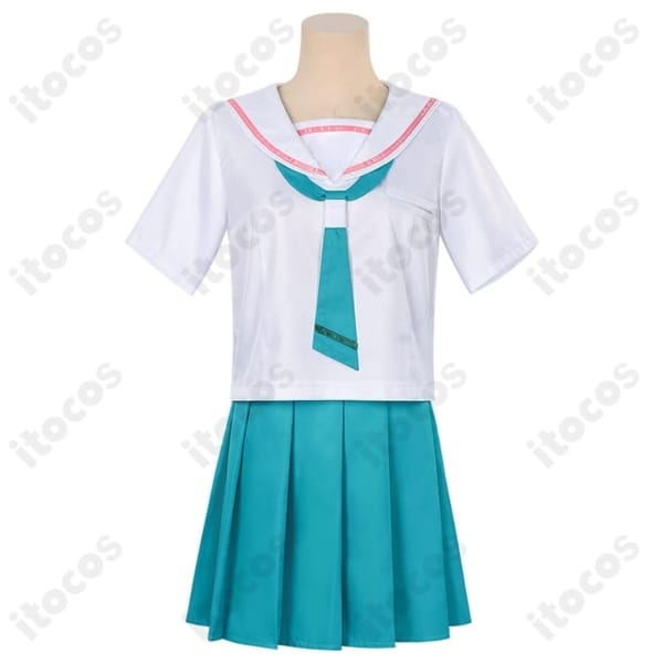 超かぐや姫！ 酒寄彩葉 制服コスプレ。爽やか清楚の再現度で撮影やイベントに最適