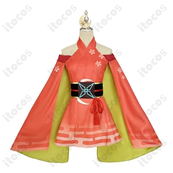 竹取物語 かぐや姫 和装コスプレ｜軽やかで通気性◎ コルセット付き4点セット