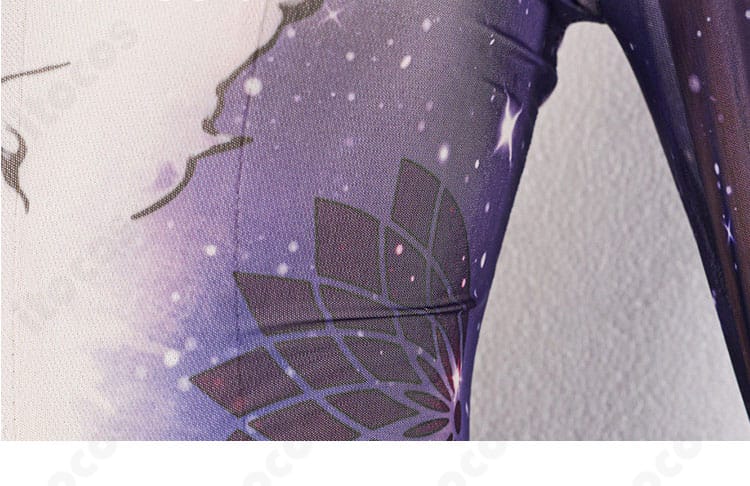 勝利の女神：NIKKE ナユタ 無為 コスプレ衣装・下半身アップ（レオタードのライン）