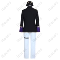 ツイステ シルバー クラブウェア（馬術部）コスプレ衣装｜通気性と再現度を両立しイベント・撮影で映える一着 - 3枚目の画像（サムネイル）