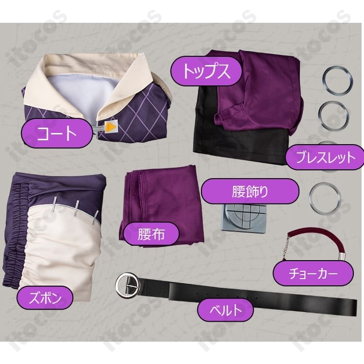 ガチアクタ ジャバー・ウォンガー衣装 高再現ロングコートセット｜軽量で動きやすく撮影向き - 7枚目の画像