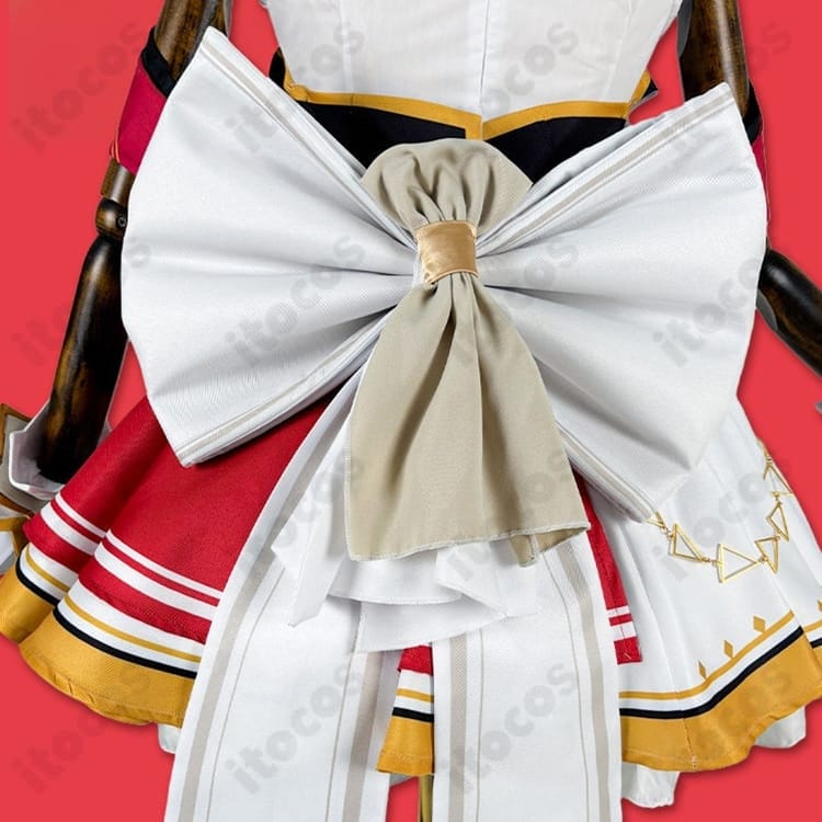 百鬼あやめ アイドル衣装コスプレ｜高発色ツイルで軽やか、イベントも撮影も快適 - 3枚目の画像