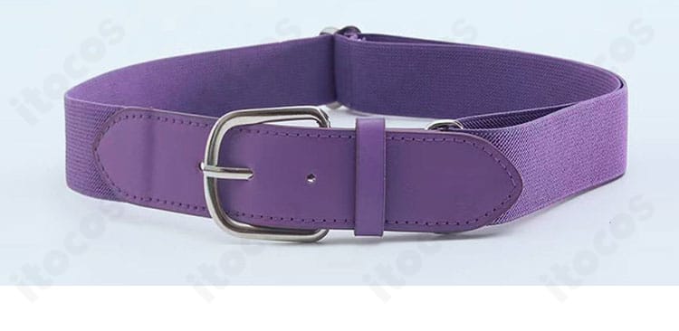 付属ベルトの質感アップ。バックルの光沢とベルト幅を表現