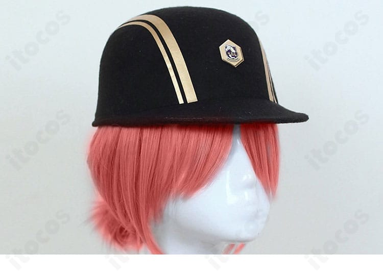 帽子側面のディテール（ブリムのラインと形状）