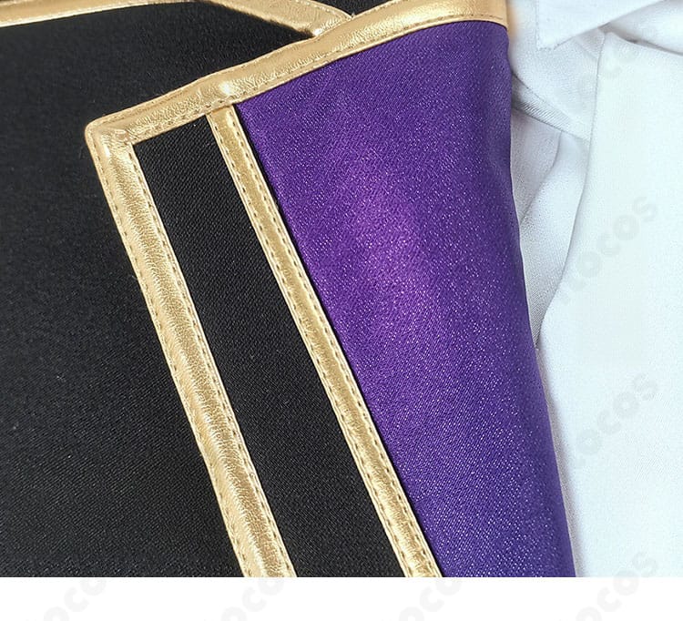 シャツカラーの形状ディテール（衿の角度とバランス）