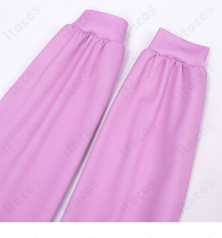 カヤ コスプレ衣装の袖口装飾ディテール（ステッチと素材感）