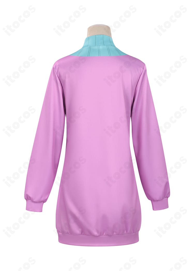 カヤ コスプレ衣装の背面全景（バックシルエットと丈感）