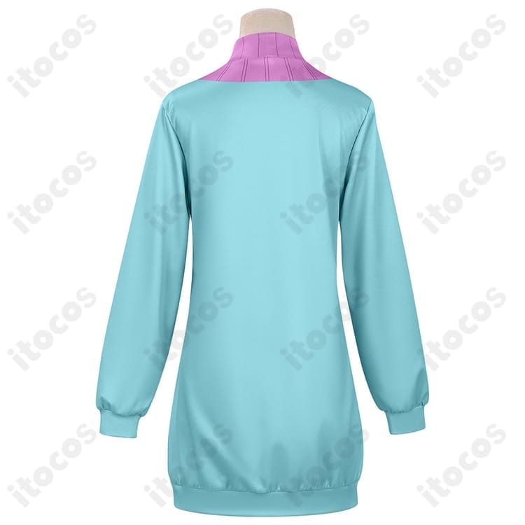 軽やかで動きやすいブルーパーカー衣装。通気性◎で撮影やイベントに最適です - 3枚目の画像