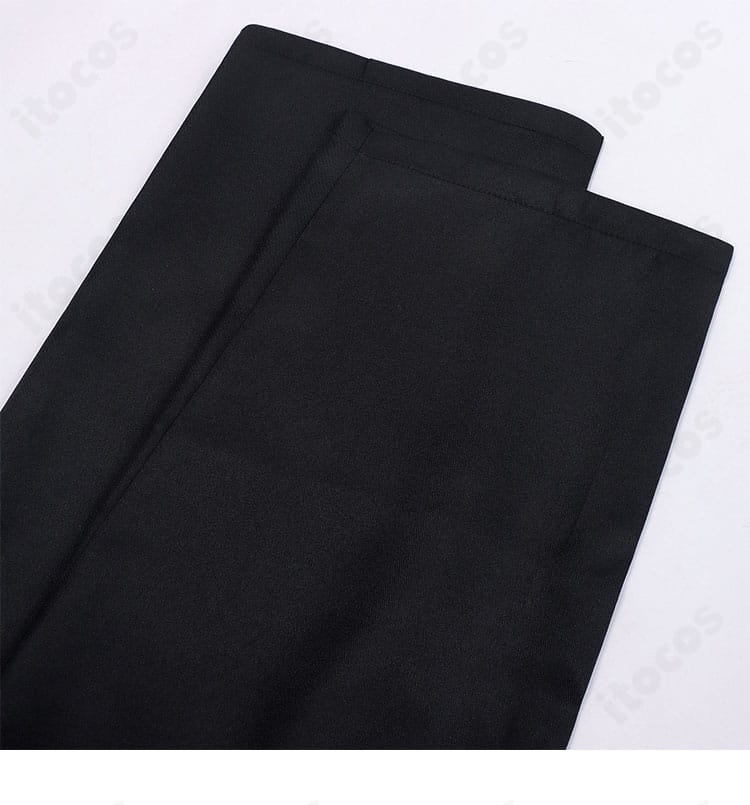 ジア・チォウ衣装 パンツ裾の装飾ディテール