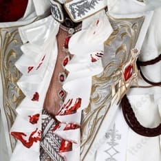 恋と深空 シン 銀翼の悪魔〈野を裁く赤月〉コスプレ 高再現でクールに決まる一式セット - 2枚目の画像（サムネイル）