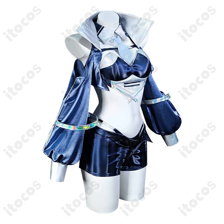 アズールレーン ニュージャージー ブラック・プレリュード コスプレ衣装｜レースクイーン風で高再現・撮影映え - 2枚目の画像