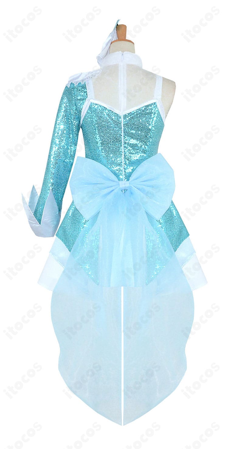 高海千歌『みんなのパワー』ワンピースの背面全体とシルエットがわかる商品写真