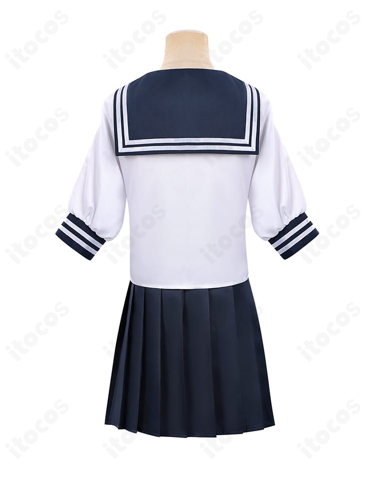 正反対な君と僕 鈴木みゆ 学園制服コスプレの背面デザイン