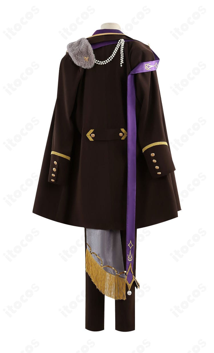 ロイヤルフラッシュ衣装の背面デザインとテールライン