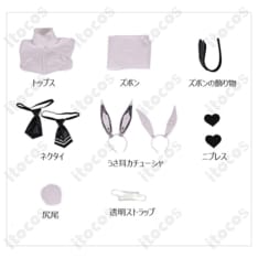 勝利の女神：NIKKE ブラン 逆バニー衣装。高発色×再現度でイベントも撮影も主役級 - 5枚目の画像（サムネイル）