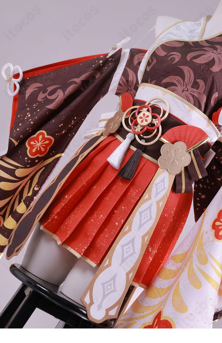 腰飾りの構成と固定パーツの詳細（天女繚華 花吹雪）