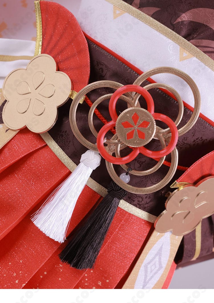 コルセットベルトの造形と質感（天女繚華 花吹雪）