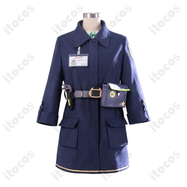 VTuber風トビネズミの鉄道制服コスプレ｜付属品たっぷりでクールに決まる快適設計