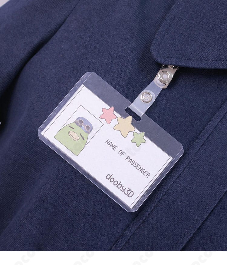 胸元の徽章バッジ類と3Dパーツの質感ディテール