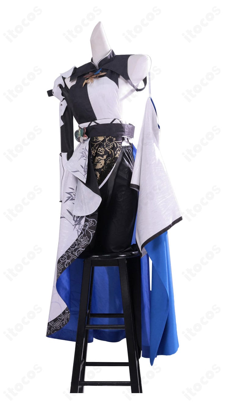 勝利の女神:NIKKE系バトルスーツ 衣襟の装飾ディテール