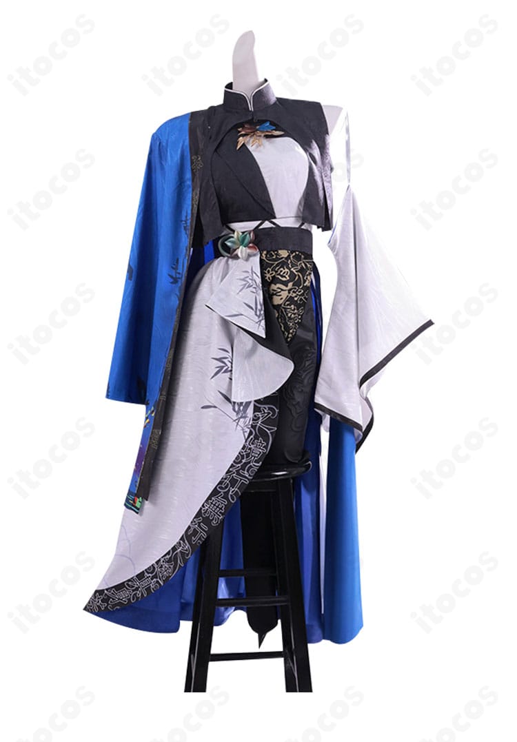 勝利の女神:NIKKE系バトルスーツのシルエット・側面全体