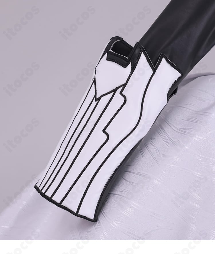 腕部アクセサリーの素材・固定方法ディテール