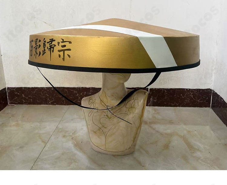 別売りの帽子（笠）側面の形状ディテール