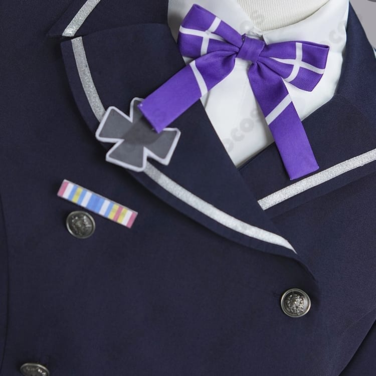 HK416 緋染め薄桜 コスプレ衣装｜軽やか快適、学園風シルエットで高再現の一着 - 4枚目の画像