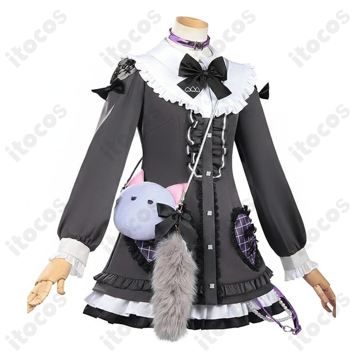 プロジェクトセカイ 東雲絵名 キャットラビング衣装一式。高再現で動きやすくイベントに最適 - 2枚目の画像