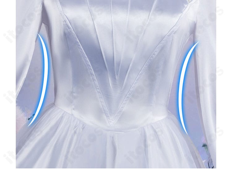 第五人格 庭師 2026雪まつり衣装のウエスト装飾と留め具の詳細