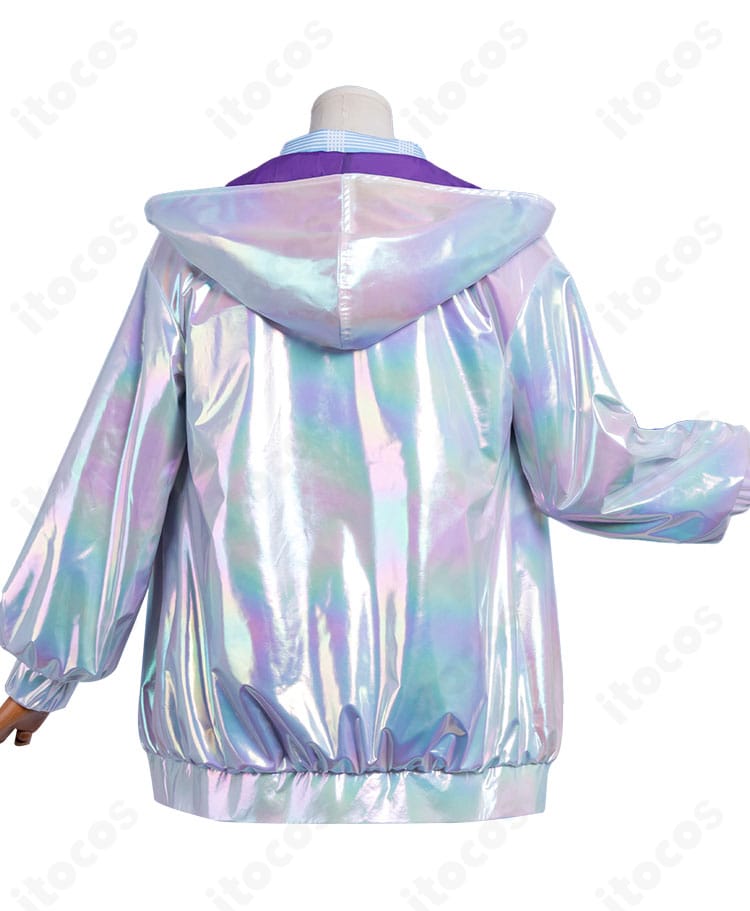 崩壊：スターレイル NYLON JAPANコラボ風コスプレの背面シルエットとコートライン