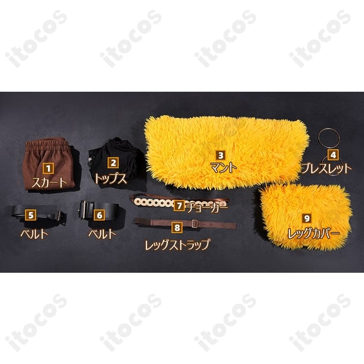 ワンピース ナミ エルバフ編コスプレ衣装 高再現で写真映え、快適でイベントに最適 - 6枚目の画像