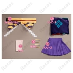 和風ファンタジーの上品×ゴージャス衣装。軽やかで撮影映え、イベントに最適 - 6枚目の画像（サムネイル）