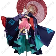 和風ファンタジーの上品×ゴージャス衣装。軽やかで撮影映え、イベントに最適 - 3枚目の画像（サムネイル）