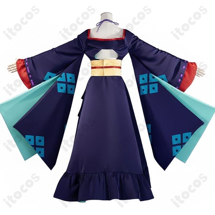 和風ファンタジーの上品×ゴージャス衣装。軽やかで撮影映え、イベントに最適 - 4枚目の画像