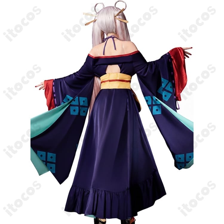 和風ファンタジーの上品×ゴージャス衣装。軽やかで撮影映え、イベントに最適 - 2枚目の画像