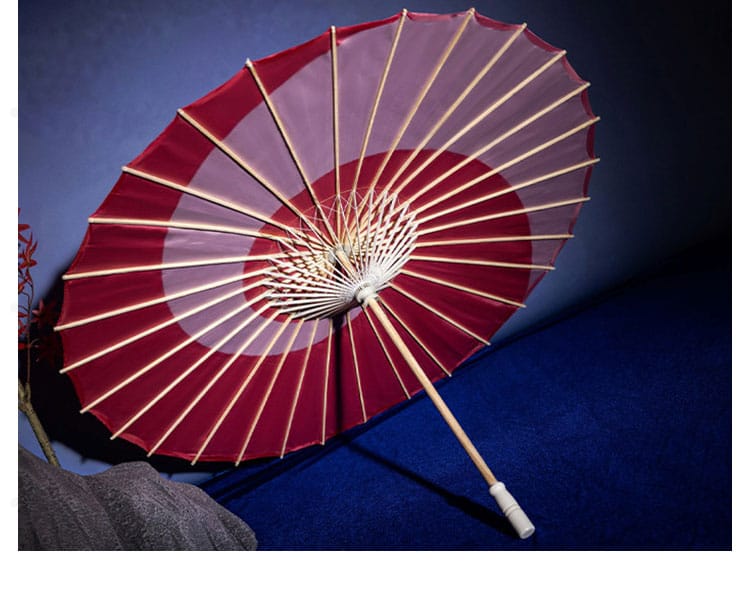 別売りの傘小物。衣装との色合わせと撮影小道具としてのサイズ感