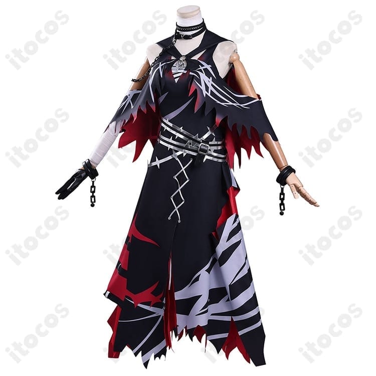 魔法少女ノ魔女裁判 紫藤アリサ衣装｜ダークでゴージャスな高再現、撮影映えと快適さを両立 - 2枚目の画像