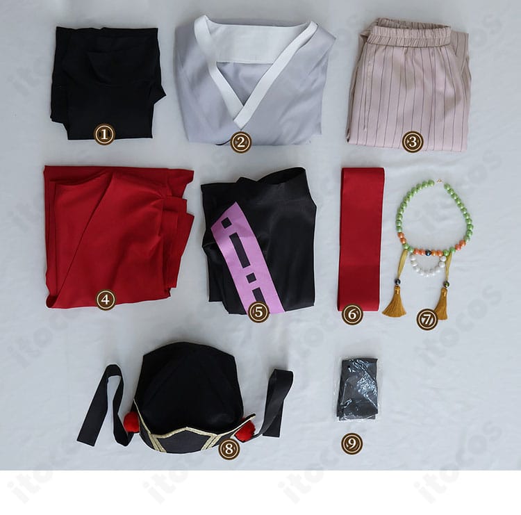 サイズ表と実測寸法を示す画像。S〜XLの各部位サイズ目安