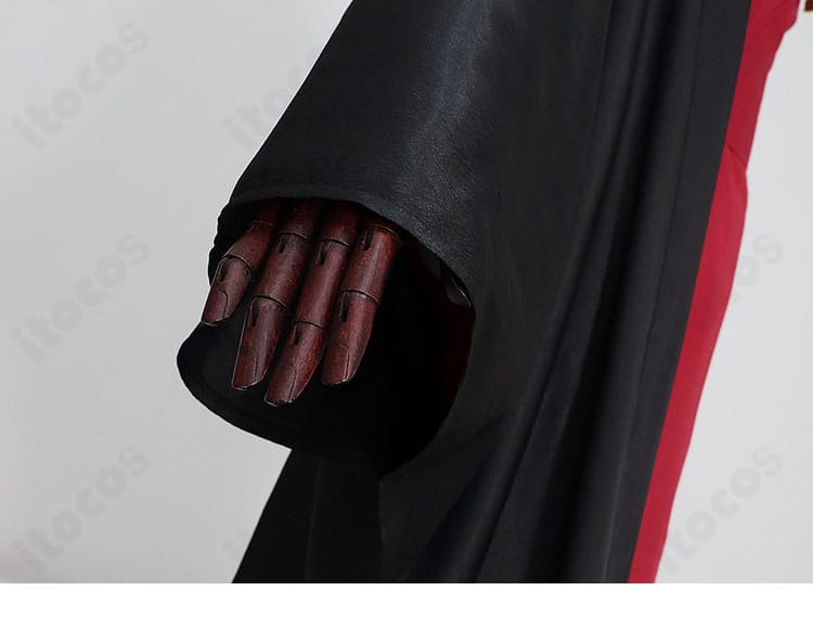 袖口の装飾ディテール。袖幅・折り返しと縫製の仕上がりが分かる拡大カット