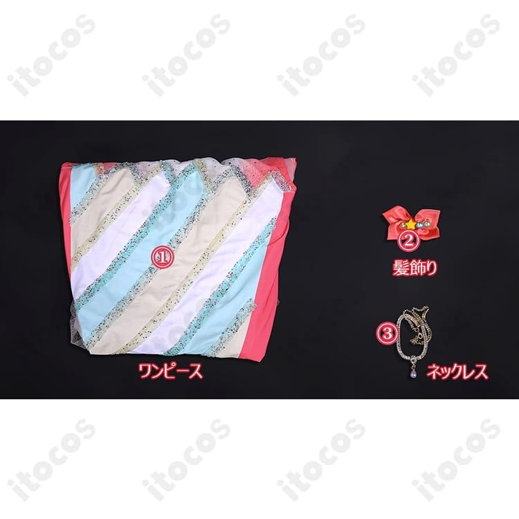 メダリスト 結束いのり スケートドレス｜再現度重視の高発色＆伸縮素材で長時間快適 - 5枚目の画像