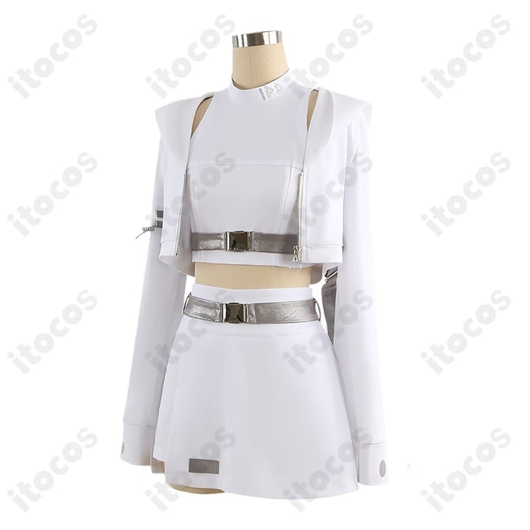 プロジェクトセカイ 白石杏/小豆沢こはね 衣装 高発色ストレッチで動きやすく撮影映え - 3枚目の画像