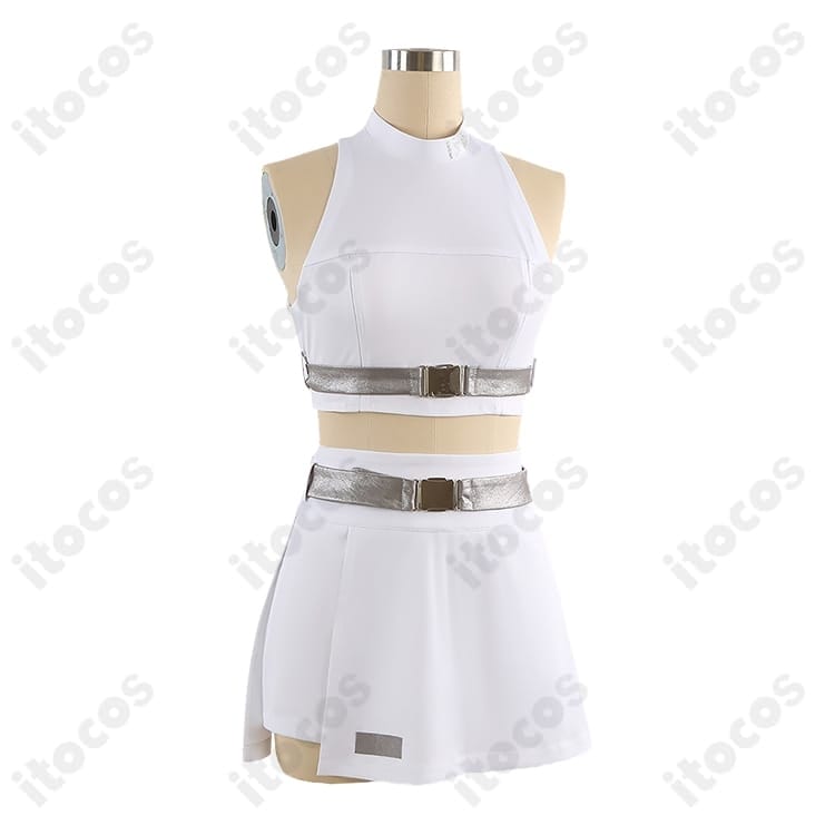 プロジェクトセカイ 白石杏/小豆沢こはね 衣装 高発色ストレッチで動きやすく撮影映え - 5枚目の画像