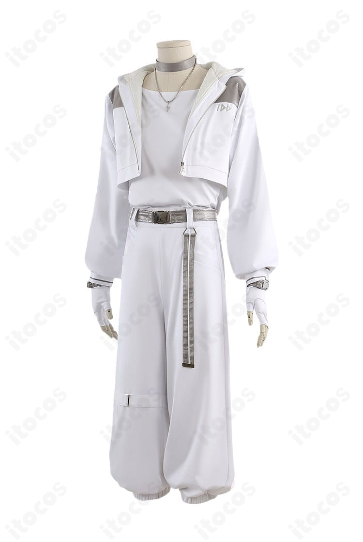 東雲彰人 アクセラレイト衣装 左側面のシルエットと腰回りアクセント