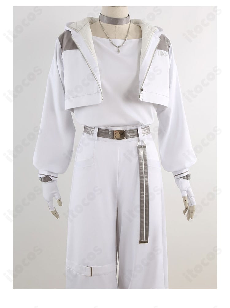 東雲彰人 アクセラレイト衣装 前立て周辺の装飾ディテール(ステッチ・トリム)