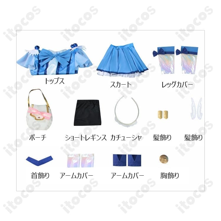 スマイルプリキュア! 青木れいか/キュアビューティ 変身後コス 高再現で撮影・イベントに最適 - 4枚目の画像